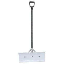 Poly Scraper Heavy Duty Snow Shovel With Steel D Grip Handle