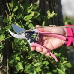 Pink Leonard Traditional Bypass Pruner With Case -Garden And Outdoor Shop 1286pcom 2