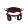 Weaver Work Positioning Saddle Single Sliding D Ring And Individual Leg Straps - Large