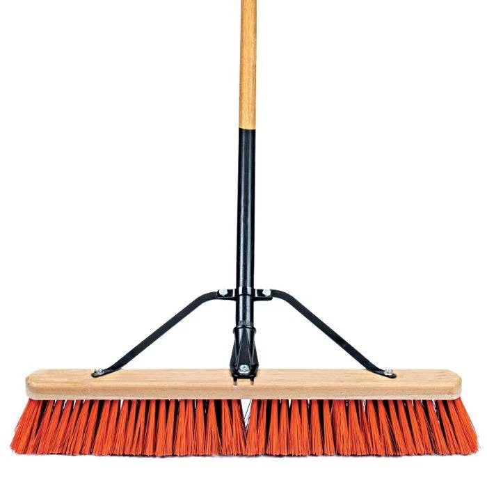 Leonard Dual-Bristle Push Broom, 24-Inch Wide Block 2 Leonard Dual-Bristle Push Broom, 24-Inch Wide Block - Image 2