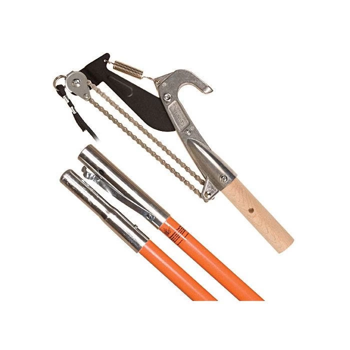 Corona Compound Pole Pruner Kit With Orange Fiberglass Poles 1 Corona Compound Pole Pruner Kit With Orange Fiberglass Poles