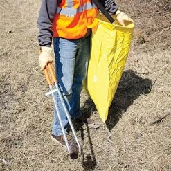 Clean Up Bag 18in Diameter With Shoulder Strap -Garden And Outdoor Shop 18lb 3