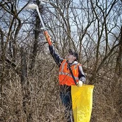 Clean Up Bag 18in Diameter With Shoulder Strap -Garden And Outdoor Shop 18lb 4