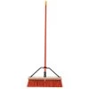 Leonard 18-Inch Heavy-Duty Push Broom With Steel Handle