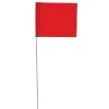 Vinyl Marking Flags, Red, 3-1/2-Inch X 2-1/2-Inch