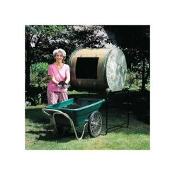 Muller's Original Smart Cart, Green 7 Cu. Ft. Tray With 20" Flat Free Spoke Wheels -Garden And Outdoor Shop 37gb ff 3