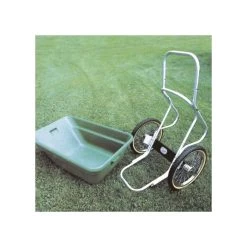 Muller's Original Smart Cart, Green 7 Cu. Ft. Tray With 20" Flat Free Spoke Wheels -Garden And Outdoor Shop 37gb ff 4