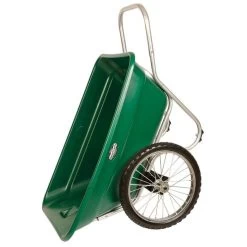 Muller's Original Smart Cart, Green 7 Cu. Ft. Tray With 20" Spoke Wheels -Garden And Outdoor Shop 37gb 2