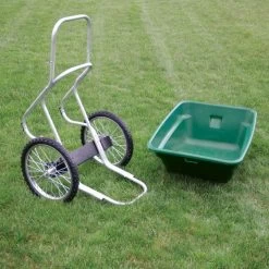 Muller's Original Smart Cart, Green 7 Cu. Ft. Tray With 20" Spoke Wheels -Garden And Outdoor Shop 37gb 7