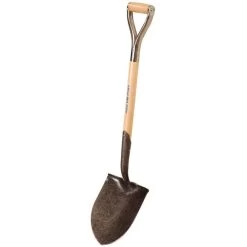 Ames Pony Forged Round Point Shovel With D Grip Handle
