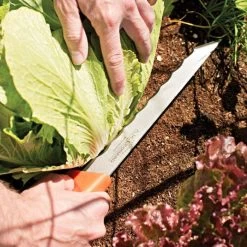 Leonard Wavy Edge Stainless Steel Cut-All Knife, 8-Inch Blade -Garden And Outdoor Shop 4041t 4
