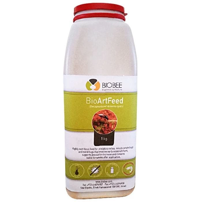 BioBee BioArtFeed Artmeia Beneficial Feed, 100 Grams 1 BioBee BioArtFeed Artmeia Beneficial Feed, 100 Grams