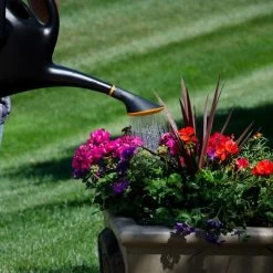 Fiskars; Easy Pour Watering Can, 2.6 Gallon 7 Fiskars; Easy Pour Watering Can, 2.6 Gallon -Garden And Outdoor Shop 47287 4