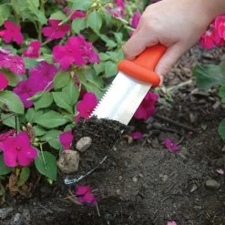 Classic Stainless Steel Soil Knife By A.M. Leonard, 6in Dual Edged Blade, Lifetime Warranty -Garden And Outdoor Shop 4750 8