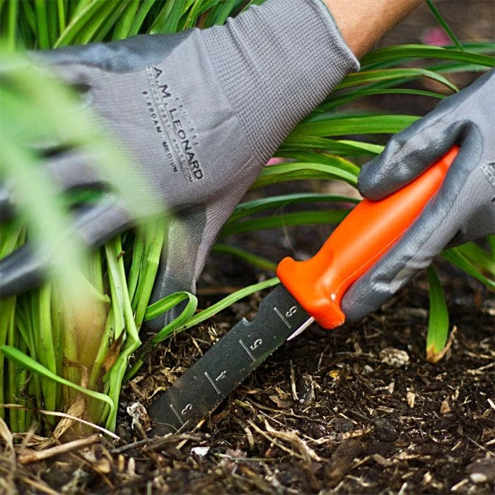 Deluxe Soil Knife And Sheath Kit By A.M. Leonard, 6in Blade, Lifetime Warranty 5 Deluxe Soil Knife And Sheath Kit By A.M. Leonard, 6in Blade, Lifetime Warranty - Image 5