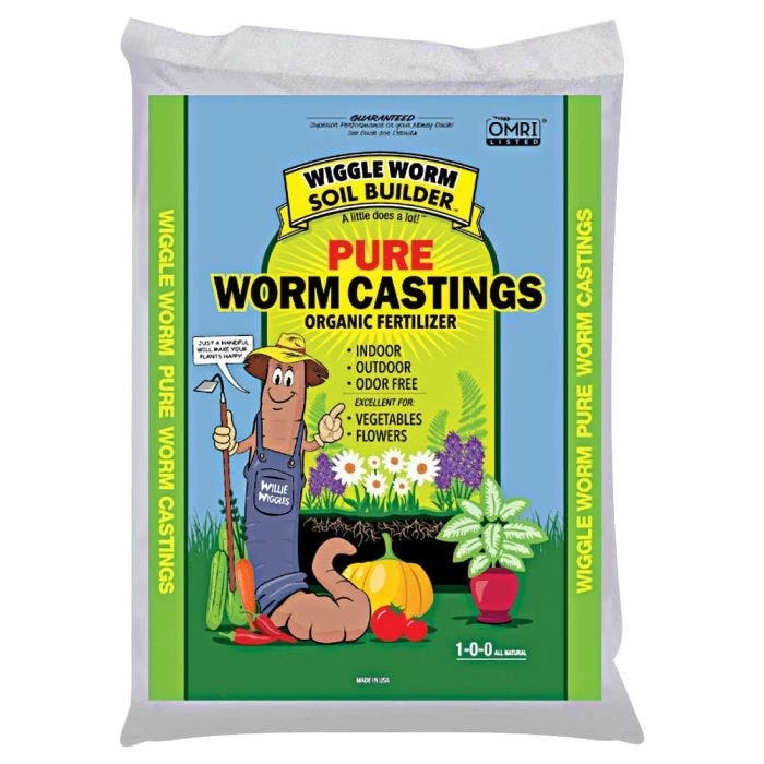 Wiggle Worm Soil Builder With Earthworm Castings, 30-Pound Bag 1 Wiggle Worm Soil Builder With Earthworm Castings, 30-Pound Bag