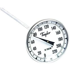 Taylor Bi-Therm Solid Thermometer Extended Temperature Range