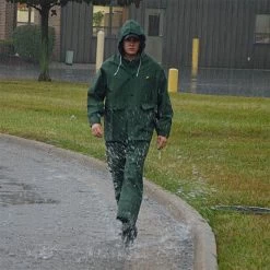 Onguard Sitex 3 Piece PVC On Polyester Rainsuit Green XL 5 Onguard Sitex 3 Piece PVC On Polyester Rainsuit Green XL -Garden And Outdoor Shop 76600 2 3