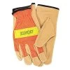 High-Visibility Orange Gloves, Medium