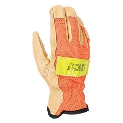 High-Visibility Orange Gloves, Medium -Garden And Outdoor Shop 99 l2am top