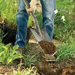 Leonard Full-Strap Diamond-Point Spade With Straight Handle 10 Leonard Full-Strap Diamond-Point Spade With Straight Handle -Garden And Outdoor Shop a13dl 3