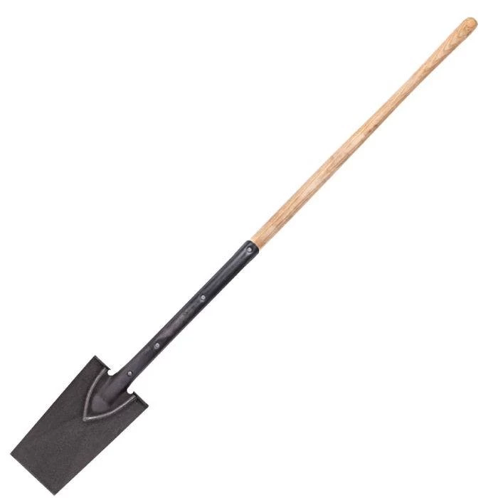 Leonard Classic Full-Strap Spade, Straight Handle 1 Leonard Classic Full-Strap Spade, Straight Handle