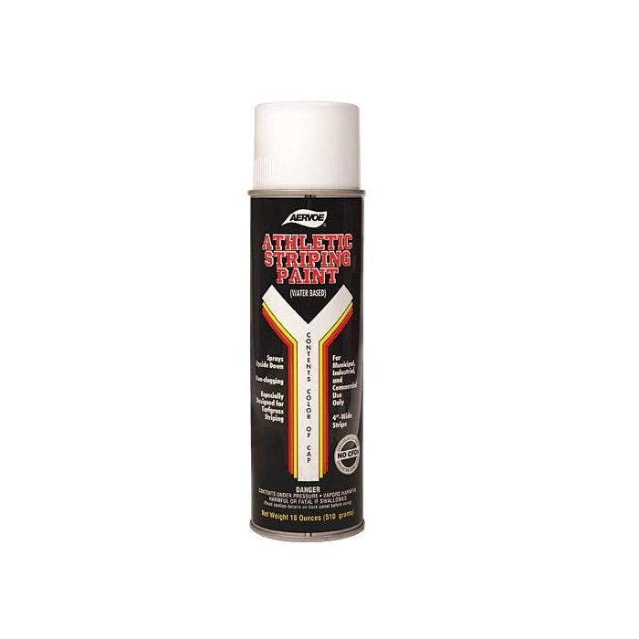 Aervoe Athletic Field Striping Paint 20oz. White 1 Aervoe Athletic Field Striping Paint 20oz. White