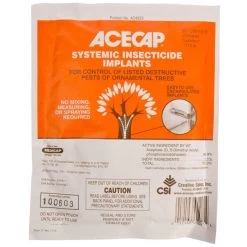 AceCap Insecticide Systemic Implants 3/8in Diam 25 Per Pack