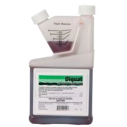 Diquat Herbicide Water Weed And Landscape Herbicide, 1 Quart