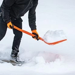 Leonard 10 Inch All Poly Scoop Shovel With D Grip Handle 17 Leonard 10 Inch All Poly Scoop Shovel With D Grip Handle -Garden And Outdoor Shop ap100 10