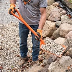 Leonard 10 Inch All Poly Scoop Shovel With D Grip Handle 15 Leonard 10 Inch All Poly Scoop Shovel With D Grip Handle -Garden And Outdoor Shop ap100 8