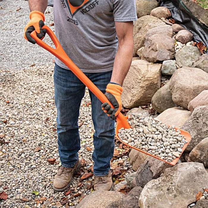 Leonard 10 Inch All Poly Scoop Shovel With D Grip Handle 7 Leonard 10 Inch All Poly Scoop Shovel With D Grip Handle - Image 7