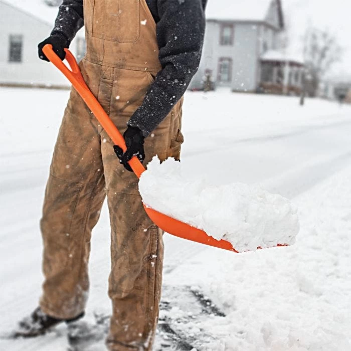 Poly Scoop Shovel By A.M. Leonard, 17in X 14in Blade, 25in D-Grip Handle, Lifetime Warranty 9 Poly Scoop Shovel By A.M. Leonard, 17in X 14in Blade, 25in D-Grip Handle, Lifetime Warranty - Image 9