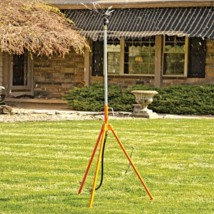 Leonard Tripod Tower With 3/4in Wobbler Sprinkler 2 Leonard Tripod Tower With 3/4in Wobbler Sprinkler - Image 2