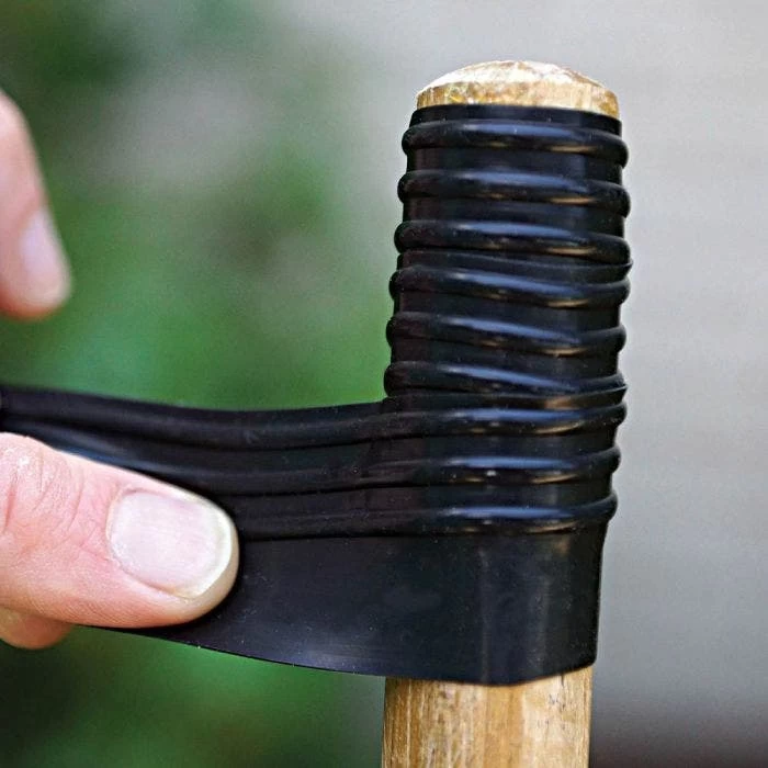 Leonard Self Fusing Silicone Grip Wrap Black 2 Leonard Self Fusing Silicone Grip Wrap Black - Image 2