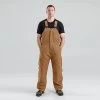 BERNE Original Washed Insulated Bib Overalls Brown 3X Large