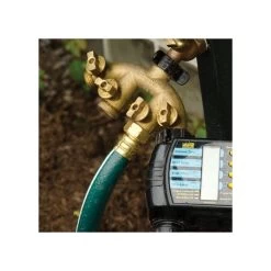 4-Way Brass Water Splitter/Shut Off Valve -Garden And Outdoor Shop bm4 2