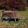 Yard Cart With Pneumatic Wheels 13 3 5 Cubic Foot Capacity