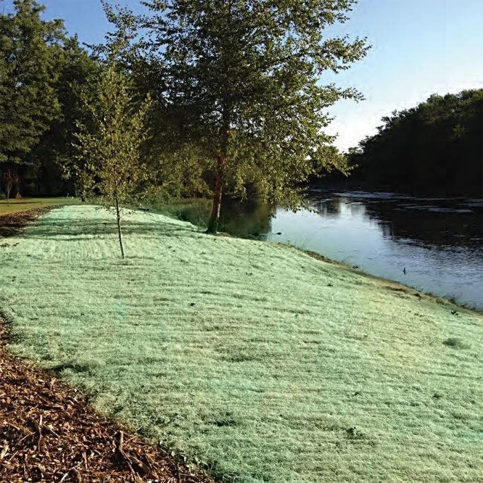 Curlex I Erosion Control Fabric Single Netting Green, 8 Feet X 112-1/2 Feet 2 Curlex I Erosion Control Fabric Single Netting Green, 8 Feet X 112-1/2 Feet - Image 2