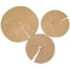 Coco Weed Guards, 37-Centimeter Diameter, Case Of 50