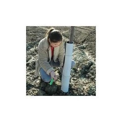 Tree Guard Corrugated Plastic Black White 24in X 8in 11 Tree Guard Corrugated Plastic Black White 24in X 8in -Garden And Outdoor Shop cg2408 3