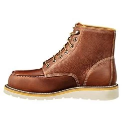 Carhartt Men's Steel Toe Wedge Boots, Tan, Size 10-1/2 Wide -Garden And Outdoor Shop cmw6275 105w 2