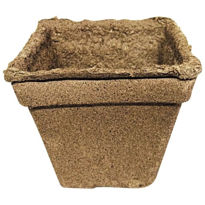 CowPots, #5 Square Pots, Case Of 192 1 CowPots, #5 Square Pots, Case Of 192