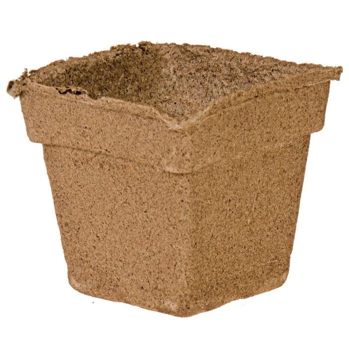 CowPots, #6 Square Pots, Case Of 108 1 CowPots, #6 Square Pots, Case Of 108