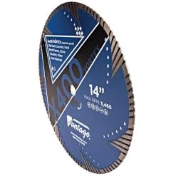 14" Diamond Vantage Vortex Diamond Blade -Garden And Outdoor Shop dvux14 2