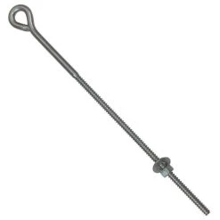 Hot-Dip 1/2-Inch Galvanized Eyebolts And Washers Bulk Pack, 8-Inch Bolt Length