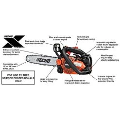 ECHO CS-2511T-12 Top Handle Chainsaw -Garden And Outdoor Shop ecs07 12 4
