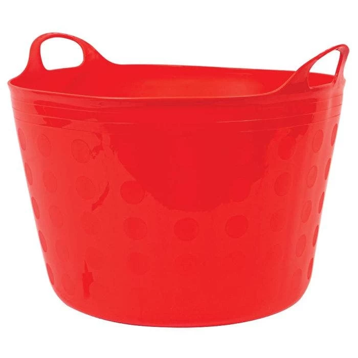Tuff Flex Tub 16 Gallon Red 1 Tuff Flex Tub 16 Gallon Red