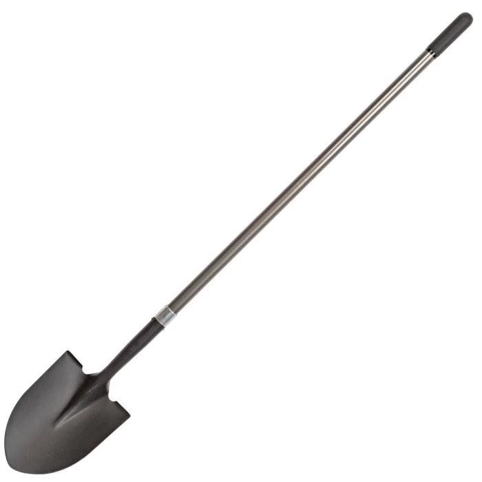 Leonard Contractor-Grade Shovel, Round Point With Fiberglass Handle 2 Leonard Contractor-Grade Shovel, Round Point With Fiberglass Handle - Image 2