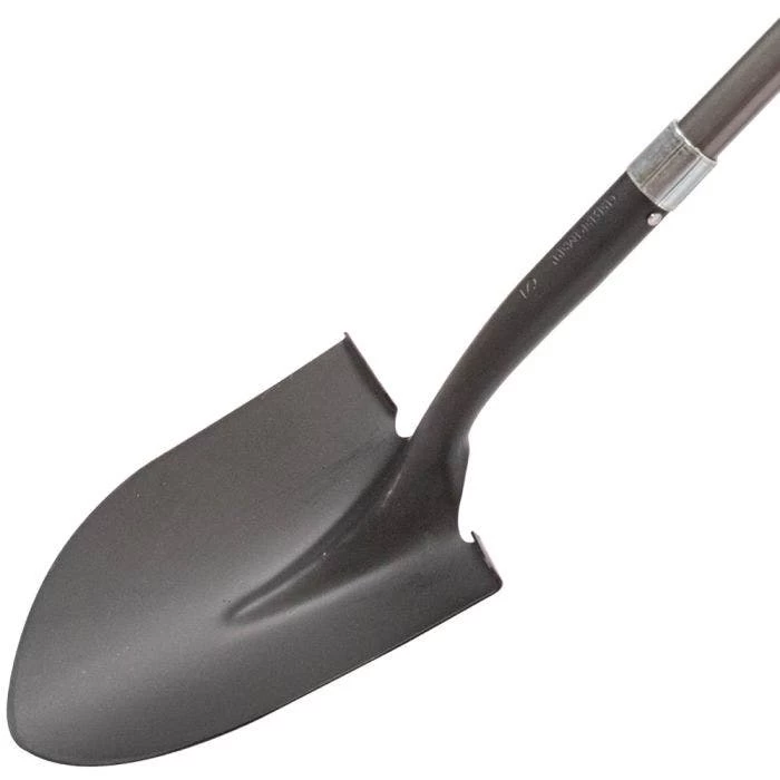 Leonard Contractor-Grade Shovel, Round Point With Fiberglass Handle 3 Leonard Contractor-Grade Shovel, Round Point With Fiberglass Handle - Image 3
